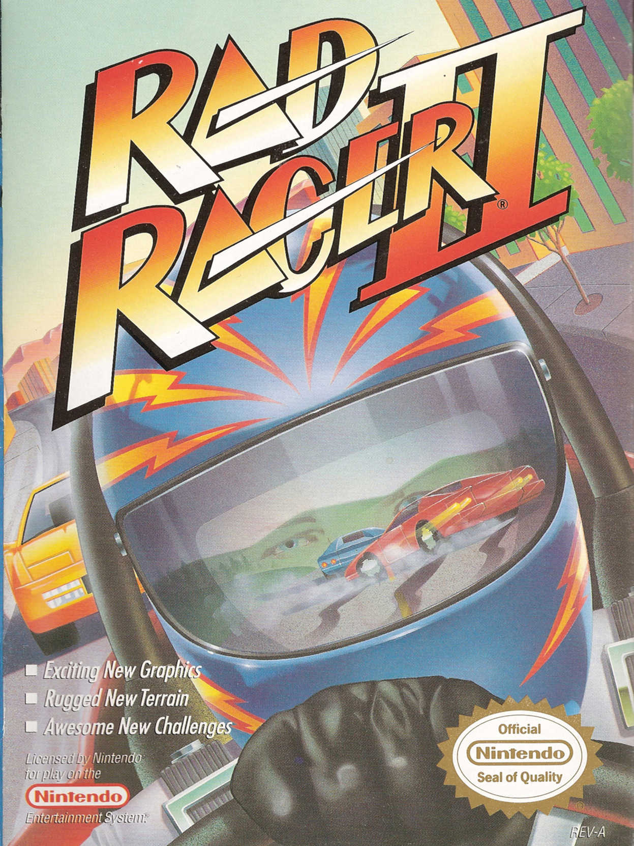 Rad Racer II cover
