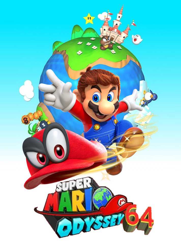 Super Mario 64 Odyssey cover