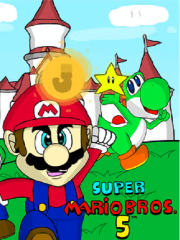 Super Mario Bros. 5 cover