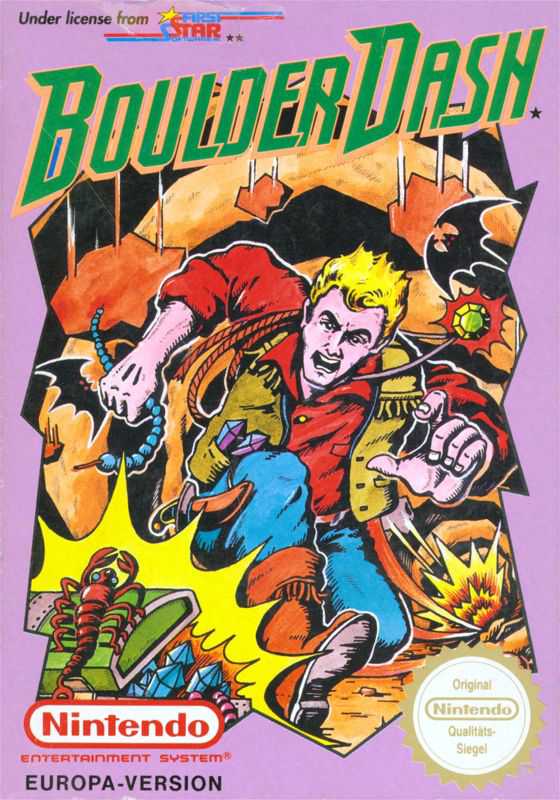 Boulder Dash cover