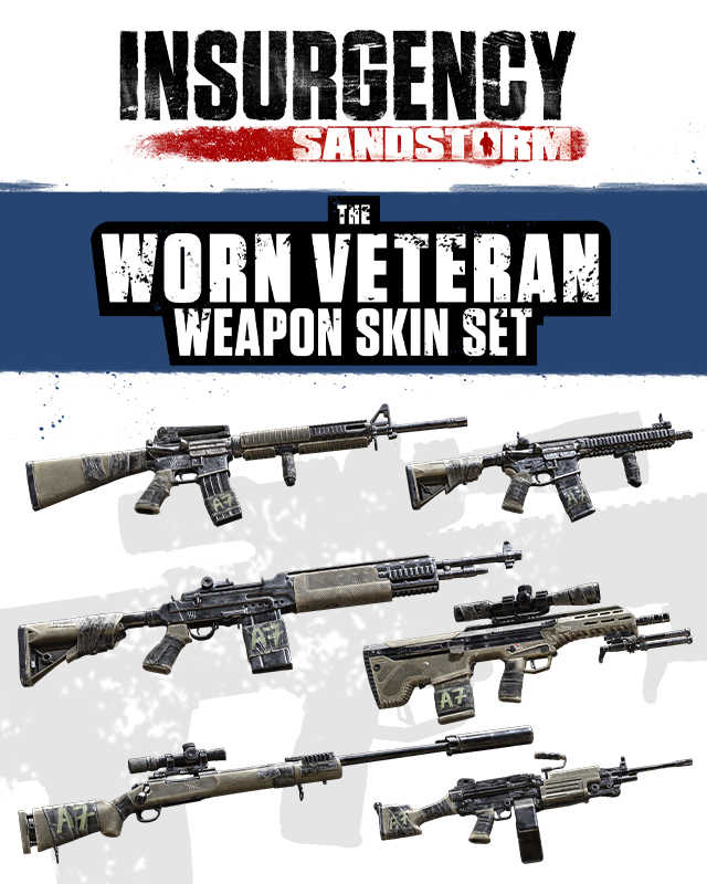 Insurgency: Sandstorm - Worn Veteran Weapon Skin Set cover