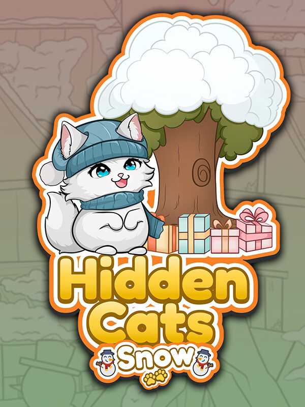 Hidden Cats: Snow cover