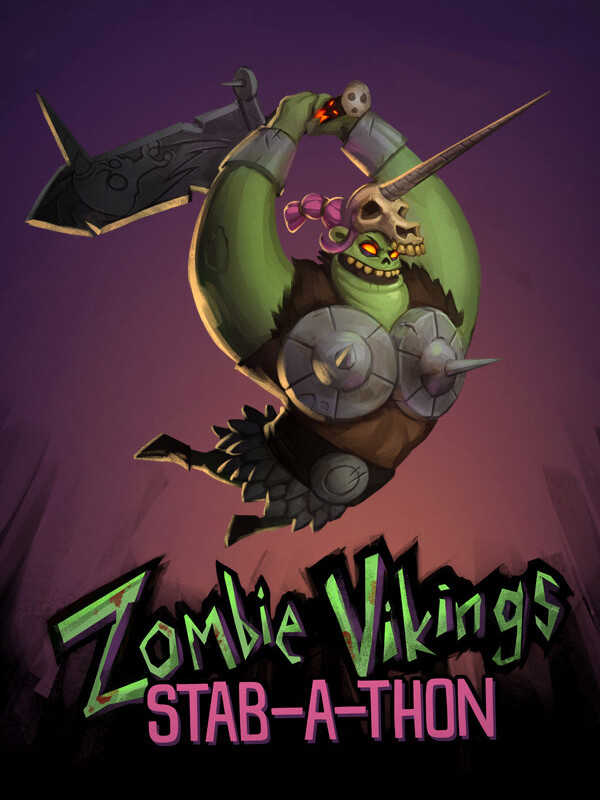 Zombie Vikings: Stab-a-thon cover