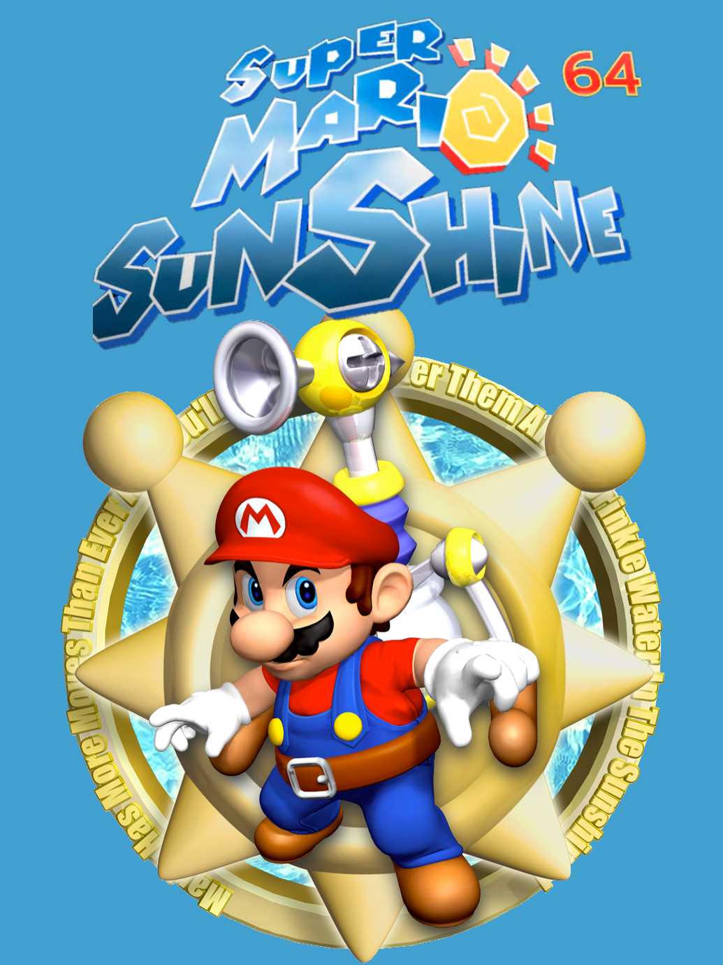 Super Mario Sunshine 64 cover