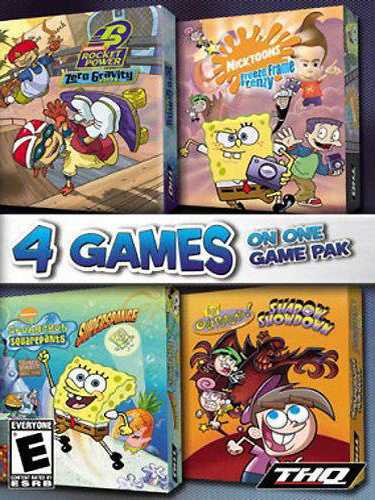 4 Games on One Game Pak cover