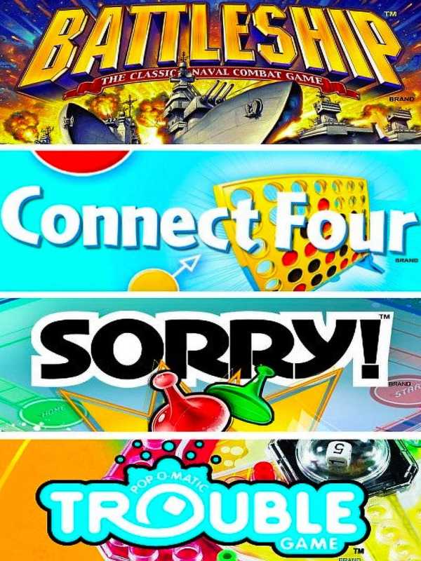 Battleship / Connect Four / Sorry! / Trouble cover