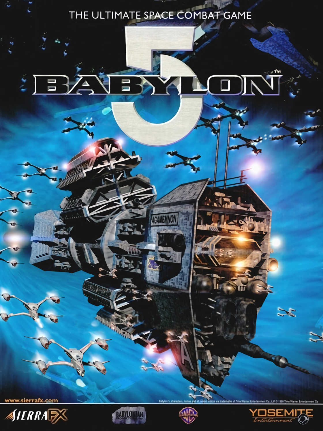Babylon 5: Into the Fire cover