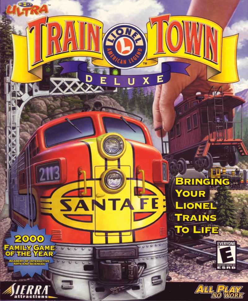 3-D Ultra Lionel Train Town Deluxe cover