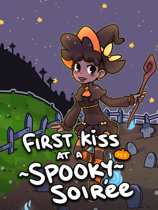 First Kiss at a Spooky Soiree cover