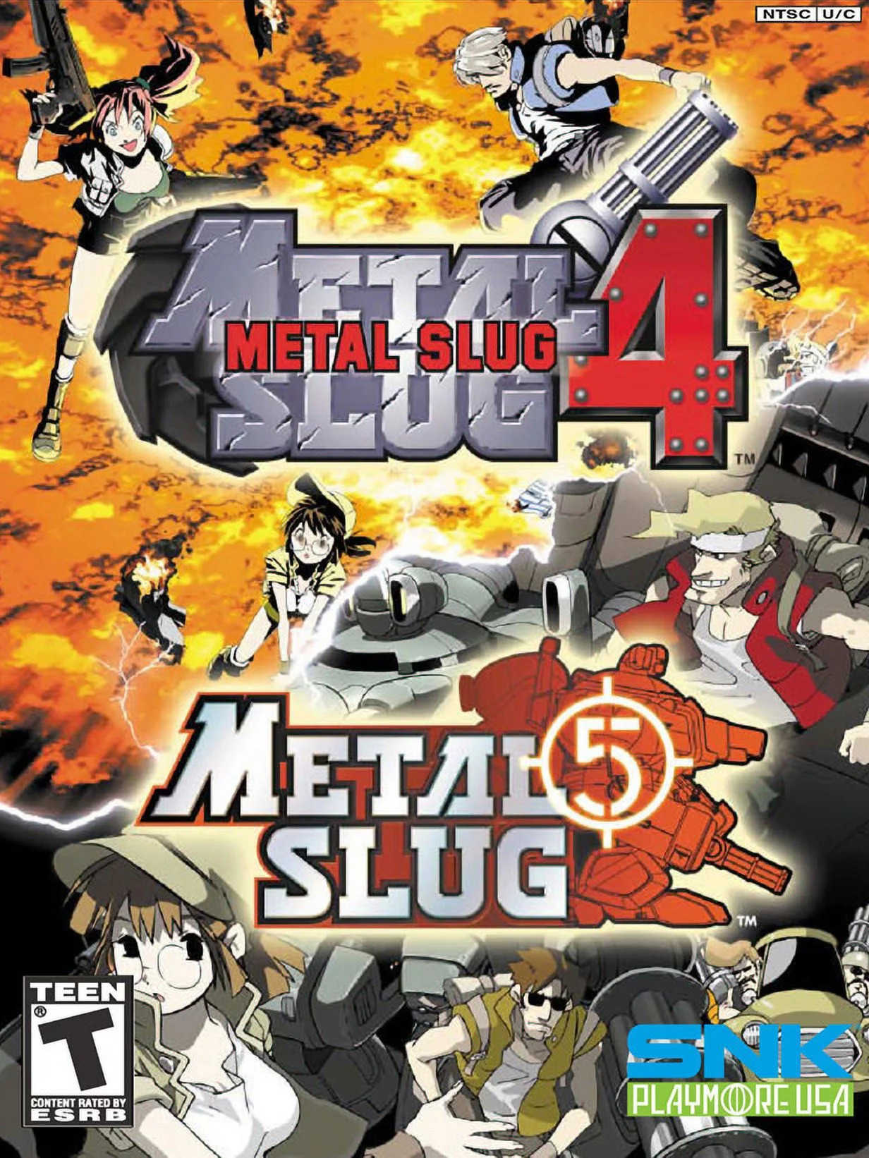 Metal Slug 4 & 5 cover
