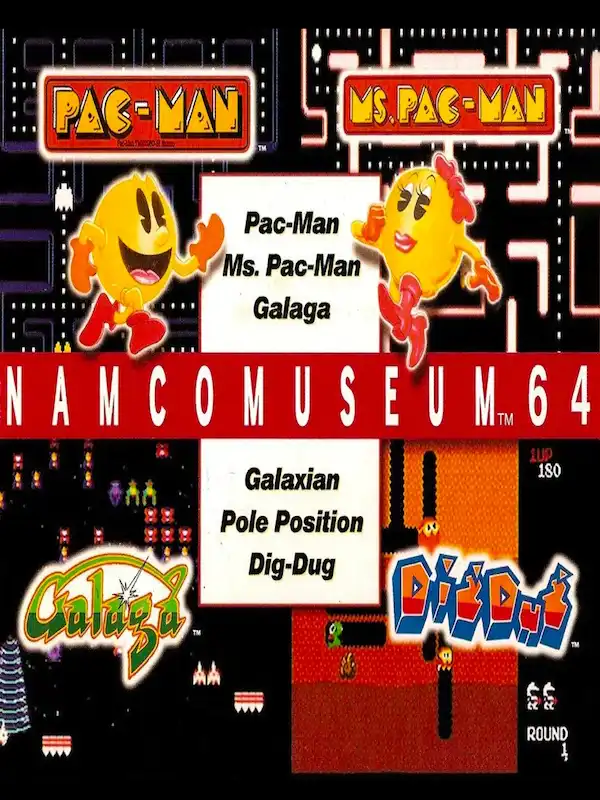 Namco Museum 64 cover