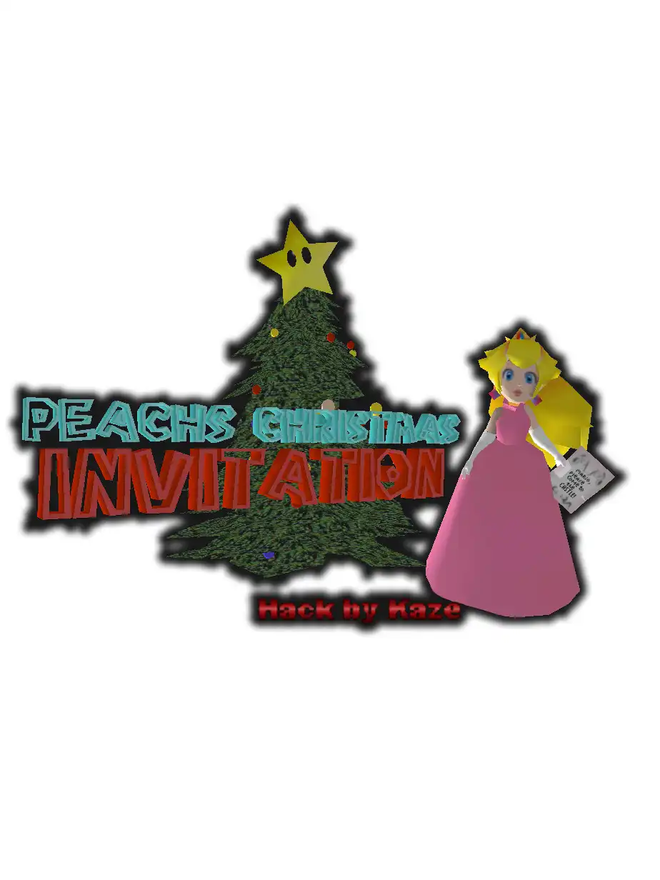 Peach's Christmas Invitation cover