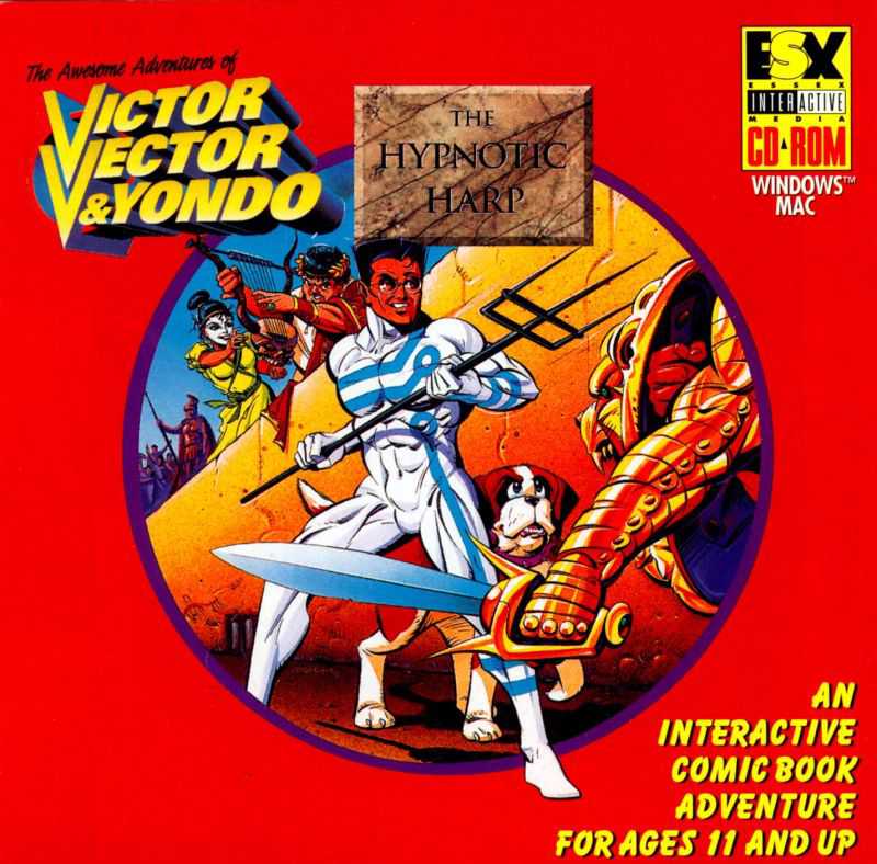 The Awesome Adventures of Victor Vector & Yondo: The Hypnotic Harp cover