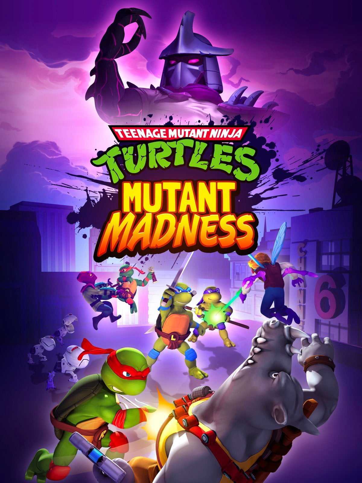 Teenage Mutant Ninja Turtles: Mutant Madness cover