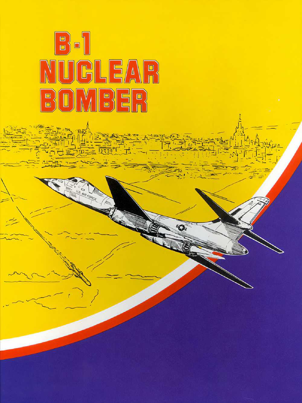 B-1 Nuclear Bomber cover