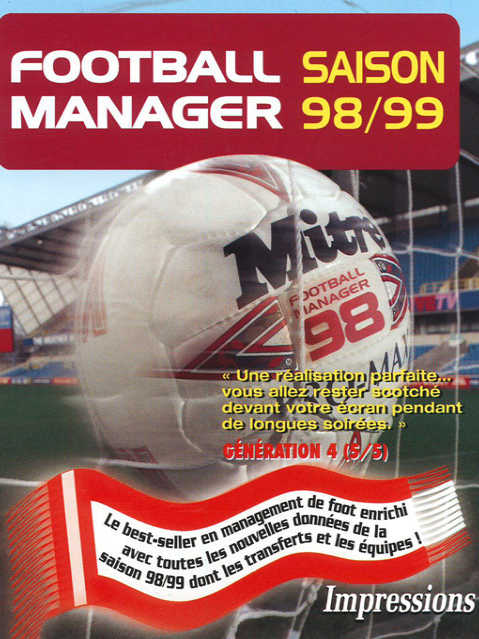 Ultimate Soccer Manager '98 cover