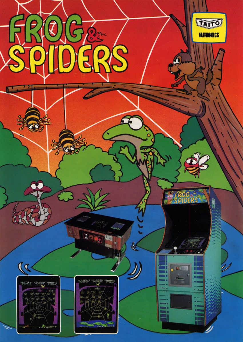 Frog & Spiders cover
