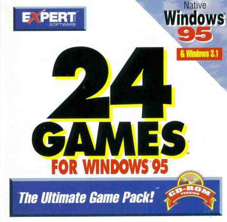 24 Games For Windows 95 cover