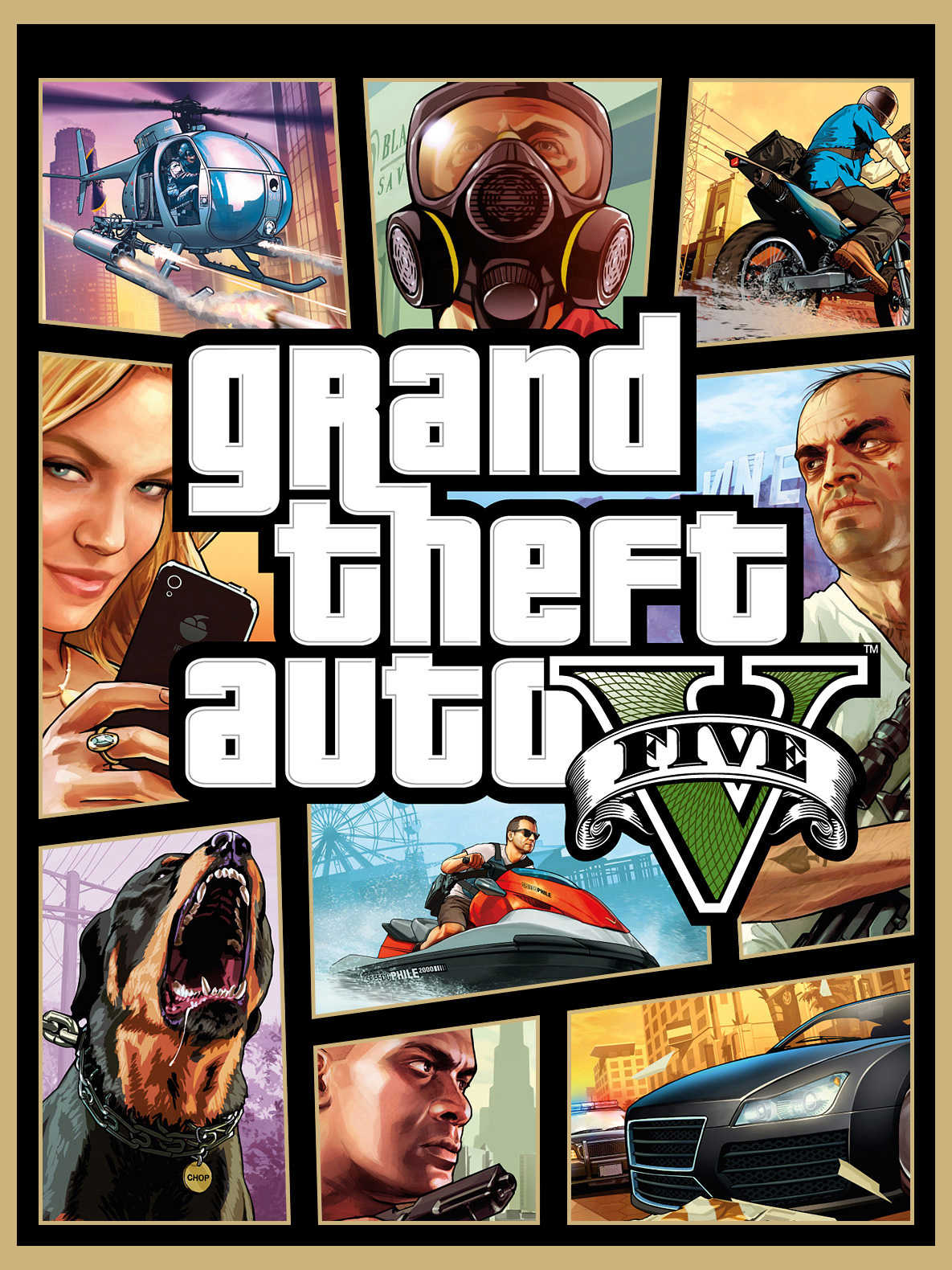 Grand Theft Auto V cover