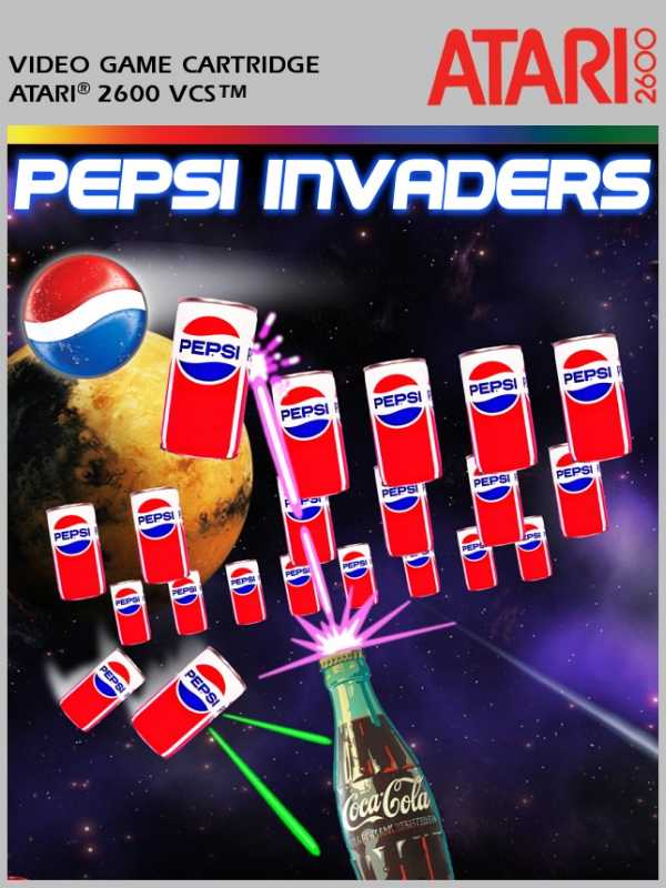 Pepsi Invaders cover
