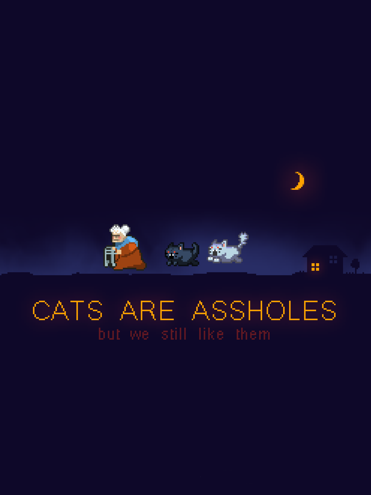 Cats are Assholes cover