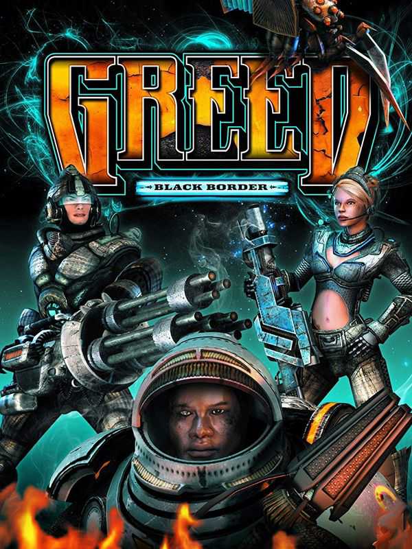 Greed: Black Border cover