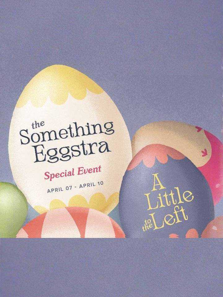 A Little to the Left: Something Eggstra cover