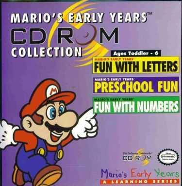 Mario's Early Years! CD-ROM Collection cover