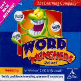 Word Munchers Deluxe cover