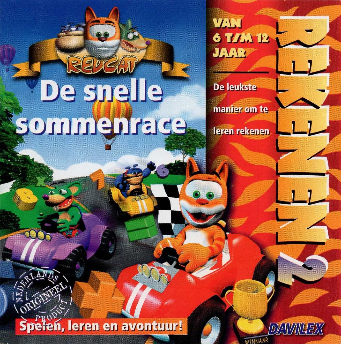 RedCat: De Snelle Sommenrace cover
