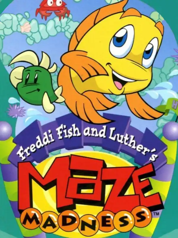 Freddi Fish and Luther's Maze Madness cover