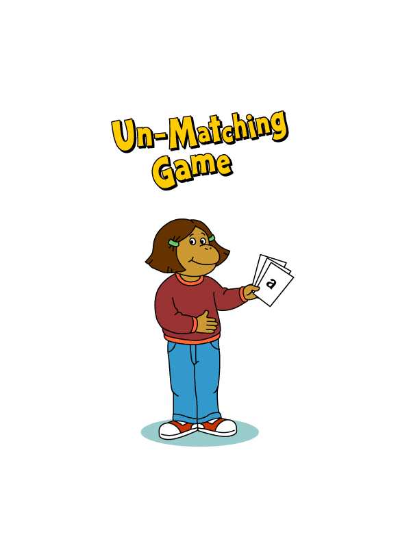 Un-Matching Game cover