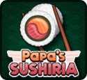 Papa's Sushiria cover