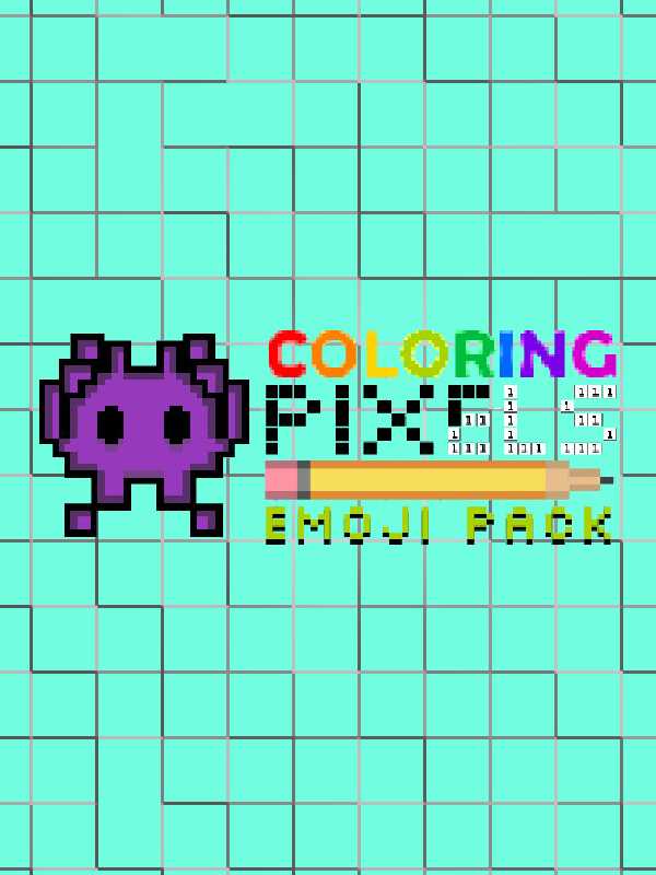 Coloring Pixels: Emoji Pack cover