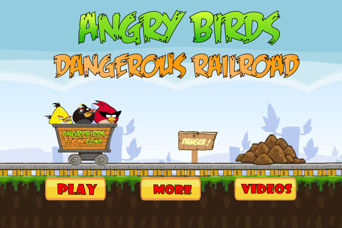 Angry Birds: Dangerous Railroad cover