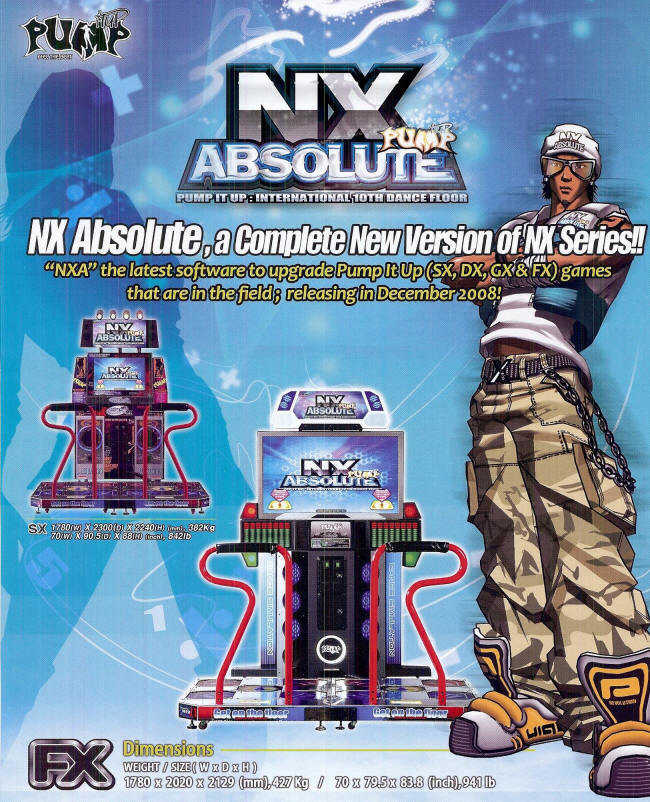 Pump It Up NX Absolute cover