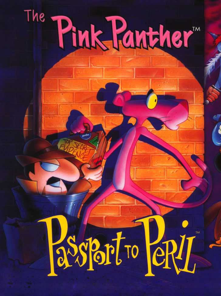 The Pink Panther's Passport to Peril cover