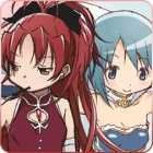 Puella Magi Madoka Magica TPS featuring Sayaka Miki and Kyoko Sakura cover