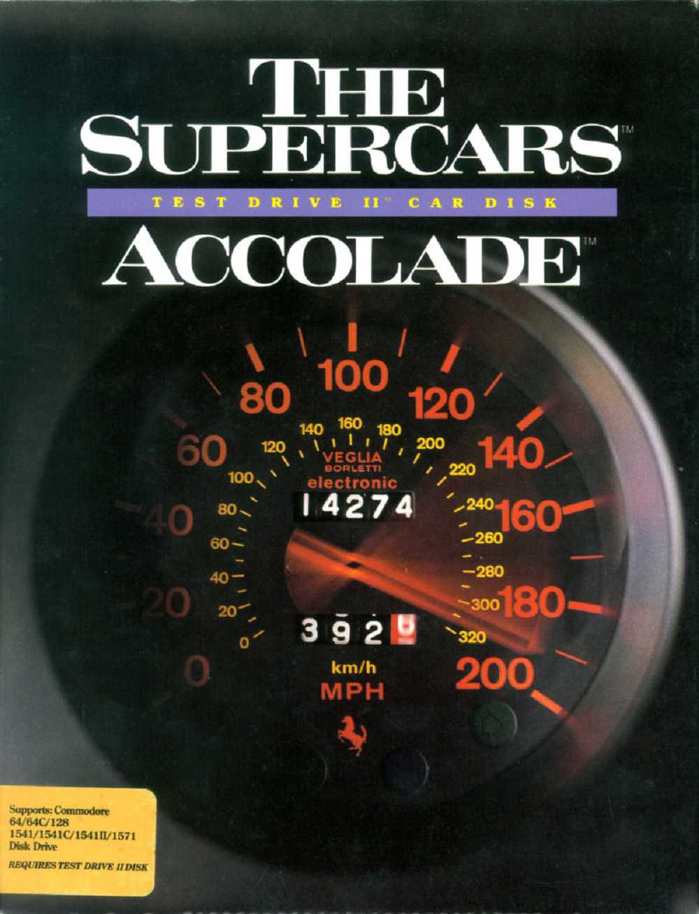 Test Drive II: Car Disk - The Supercars cover