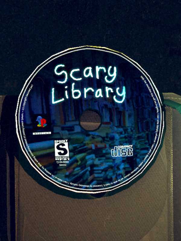 Scary Library cover