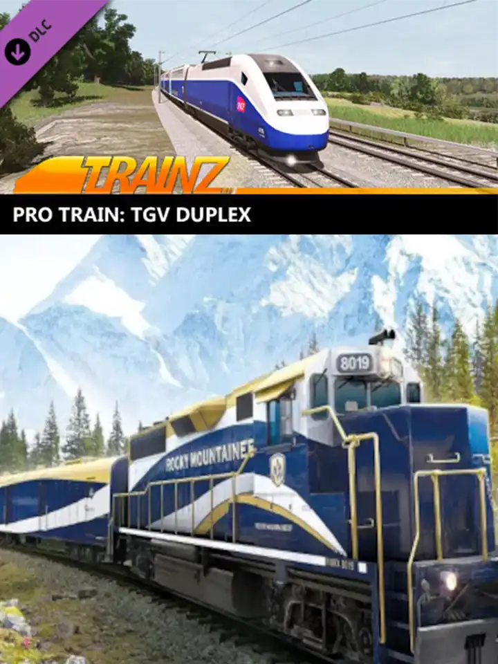 Trainz Railroad Simulator 2019: Pro Train - TGV Duplex cover