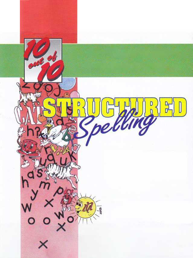 10 out of 10: Structured Spelling cover