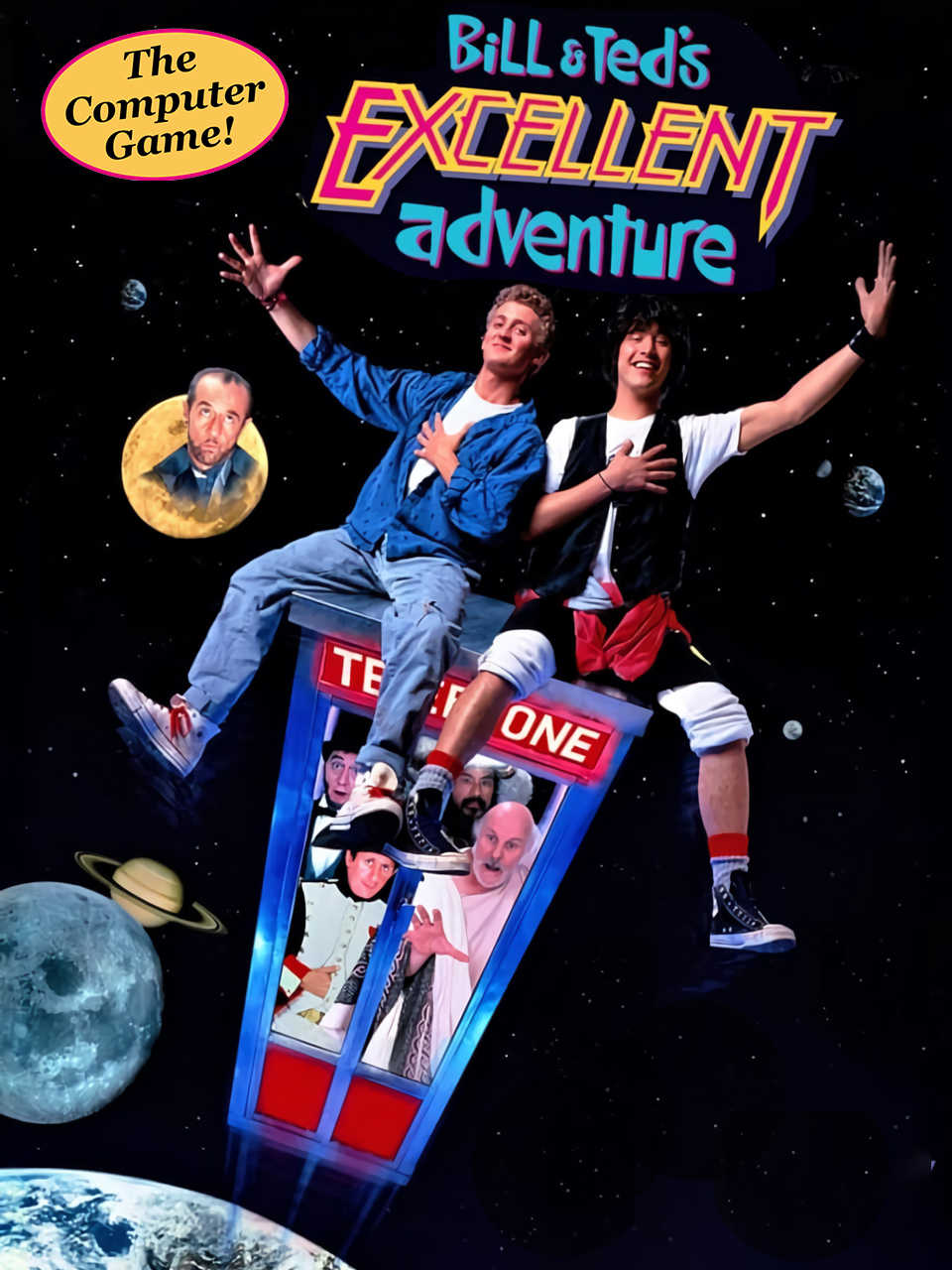 Bill & Ted's Excellent Adventure: The Computer Game! cover