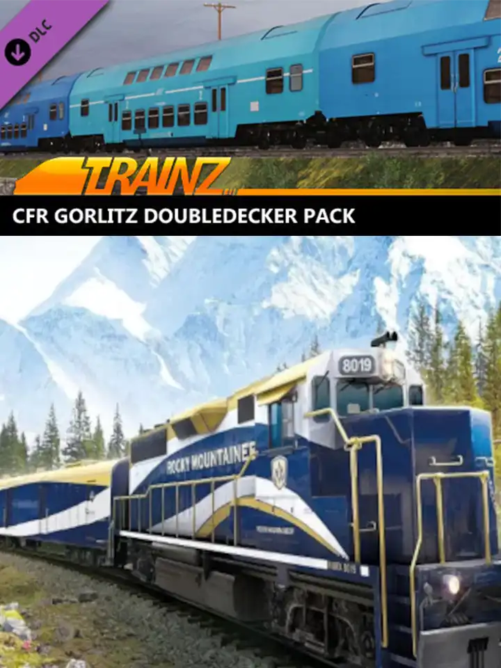 Trainz Railroad Simulator 2019: CFR Gorlitz Doubledecker Pack cover