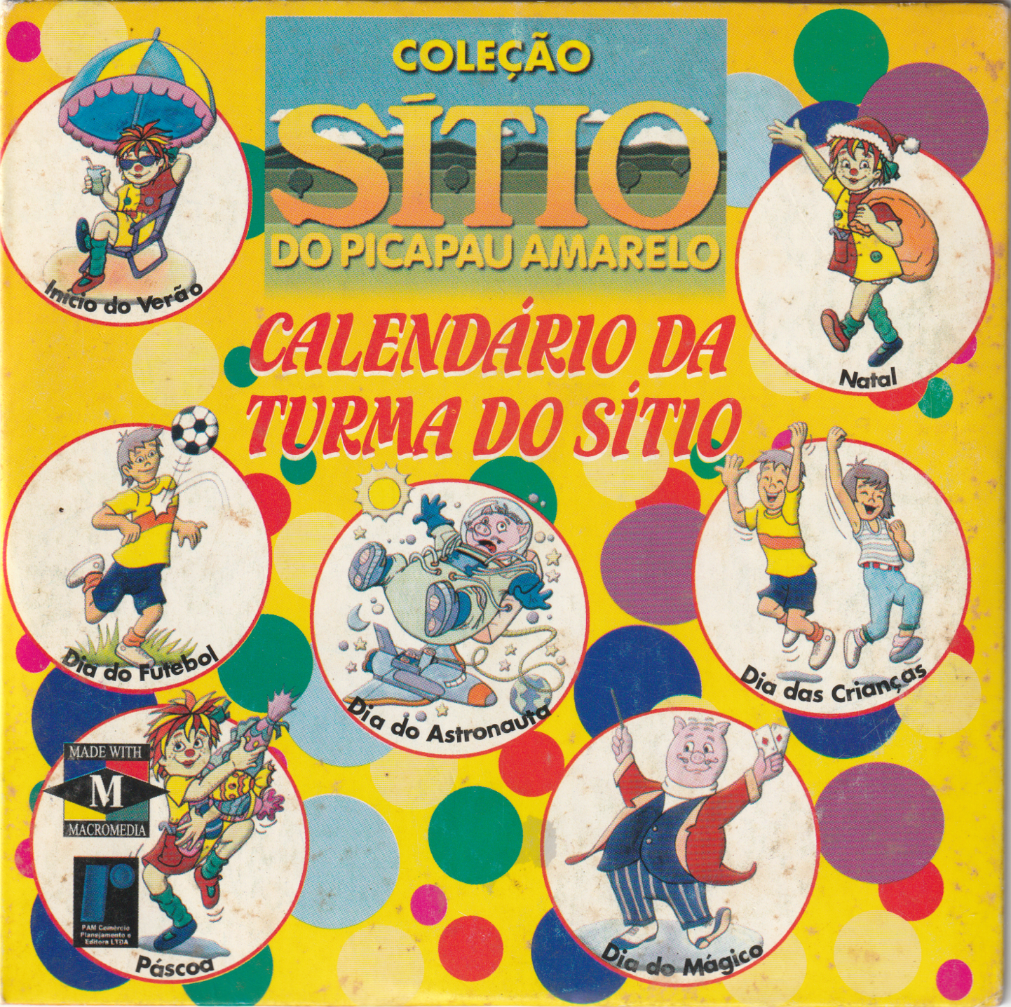 Sítio do Picapau Amarelo: Calendário da Turma do Sítio cover
