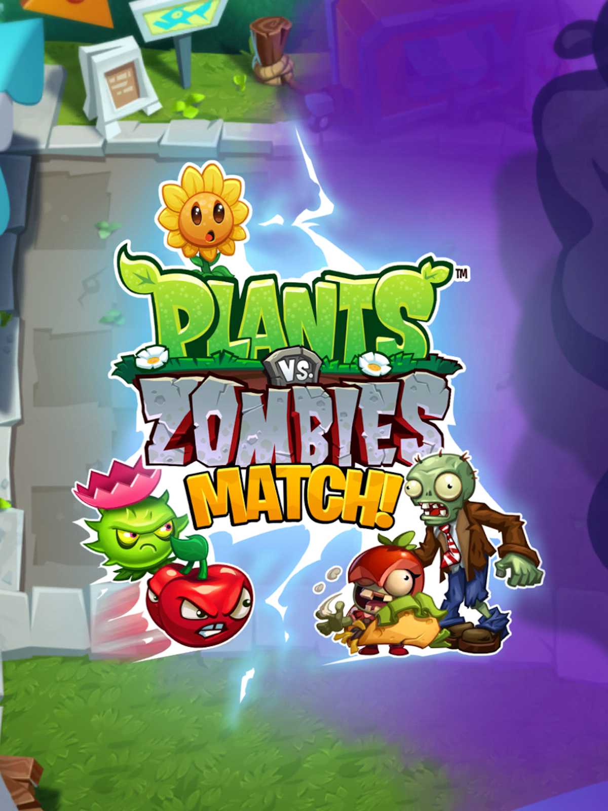 Plants vs. Zombies: Match cover