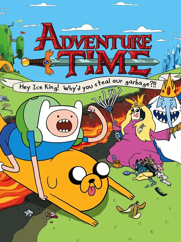 Adventure Time: Hey Ice King! Why'd You Steal Our Garbage?! cover