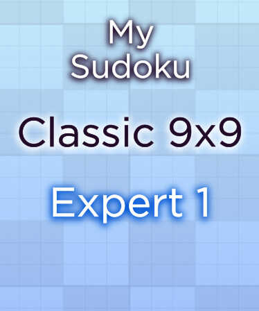 My Sudoku: Classic 9x9 Expert 1 cover