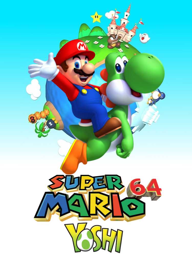 Mario 64 and Yoshi cover