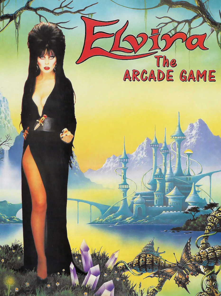 Elvira: The Arcade Game cover